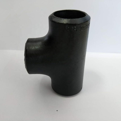 Czarny lakierowany ASME B16.9 Equal Cross Tee CS 48 cali ASME B16.47 BW Pipe Fitting