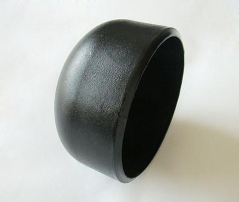 DIN28011 SCH 40 Weld On Steel Pipe Caps A234 WPB ASTM Cold Pressing