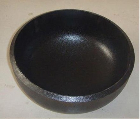 DIN28011 SCH 40 Weld On Steel Pipe Caps A234 WPB ASTM Cold Pressing