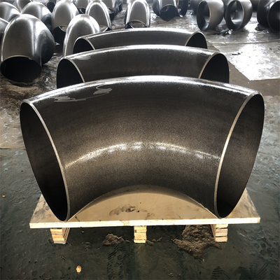 ASTM A105 Kolano ze stali węglowej ASME B16.11 2 mm 90 45 stopni o długim promieniu łuku