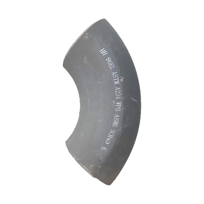 6-calowe kolano stalowe Sch 40 90 stopni API 5L LR Carbon Shot Blasted