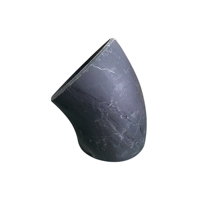 6-calowe kolano stalowe Sch 40 90 stopni API 5L LR Carbon Shot Blasted