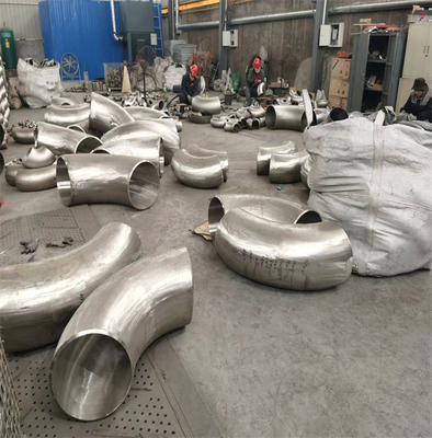 Weld SMS Kolano ze stali nierdzewnej 304 GOST DIN Sanitary 316L 90 stopni ISO