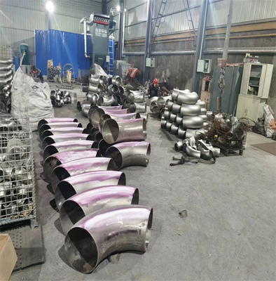 Weld SMS Kolano ze stali nierdzewnej 304 GOST DIN Sanitary 316L 90 stopni ISO