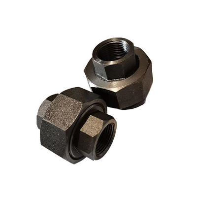 Złączki rurowe Union Steel Kute Asme B16.11 Klasa 3000 A106 Węgiel